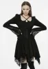 Gothic Flared Lace Cuff Dress sold by Shasilo Goth
