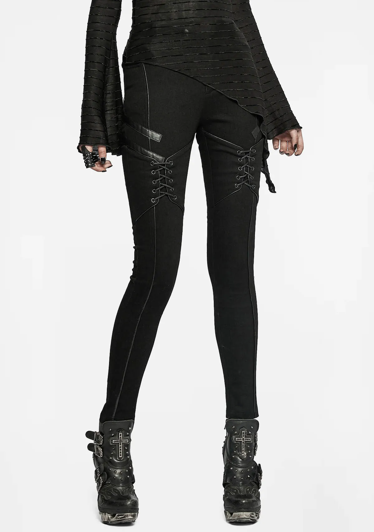 Punk Daily Jeans sold by Shasilo Goth product image thumbnail 4