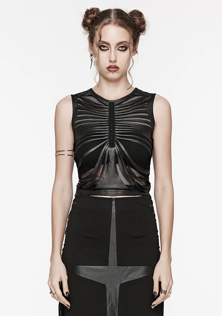 Punk Crop Top sold by Shasilo Goth