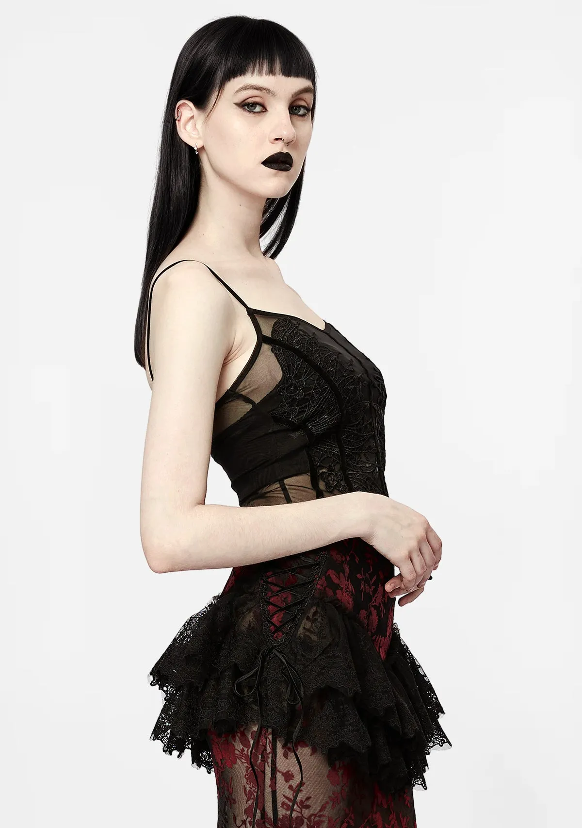 Gothic Perspective Camisole sold by Shasilo Goth product image thumbnail 4