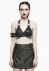 Punk Enigma Ringed Halter Top sold by Shasilo Goth
