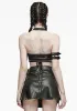 Punk Enigma Ringed Halter Top sold by Shasilo Goth