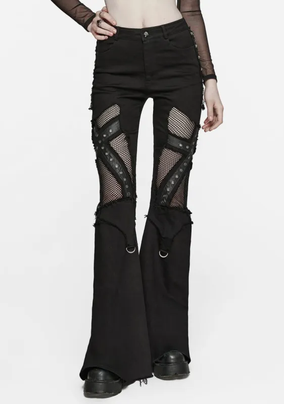 Punk Hollow Cross Pants sold by Shasilo Goth