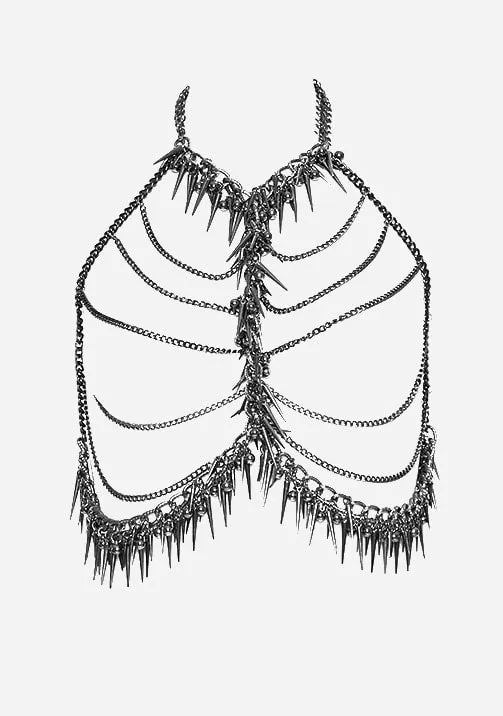 Punk Harness Chain sold by Shasilo Goth product image thumbnail 2