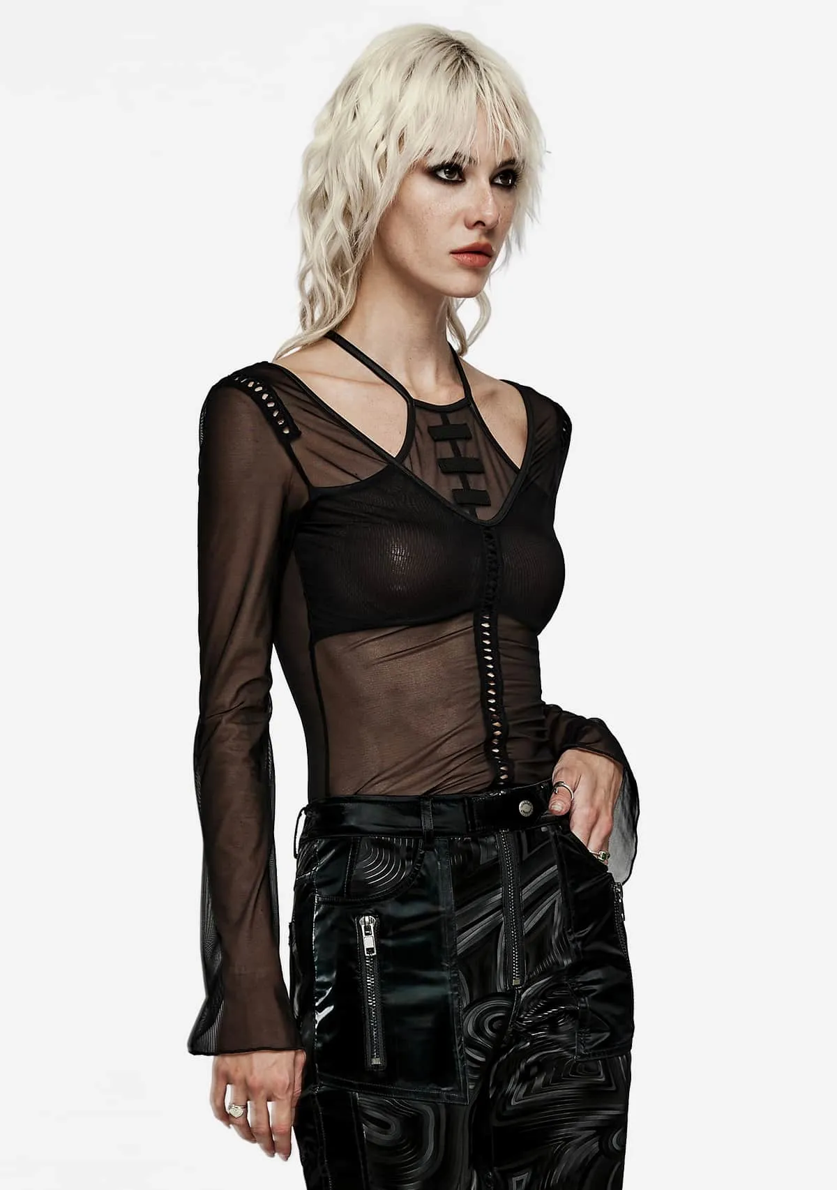 Goth Basic T-shirt sold by Shasilo Goth product image thumbnail 4