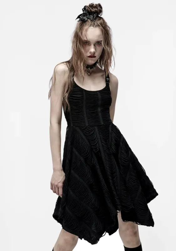 Victorian Gothic Lace-Accented Dress sold by Shasilo Goth