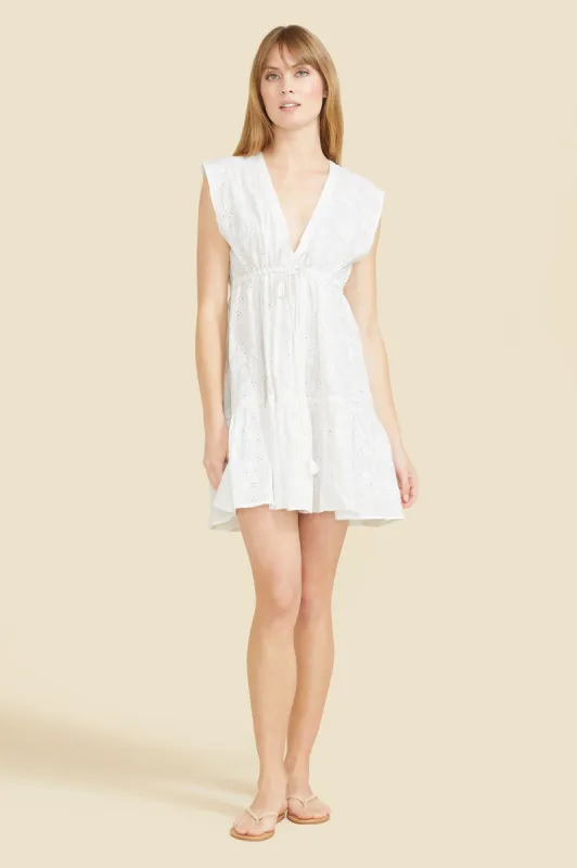 Ravello Dress - Starry White (FINAL SALE) sold by Sitano