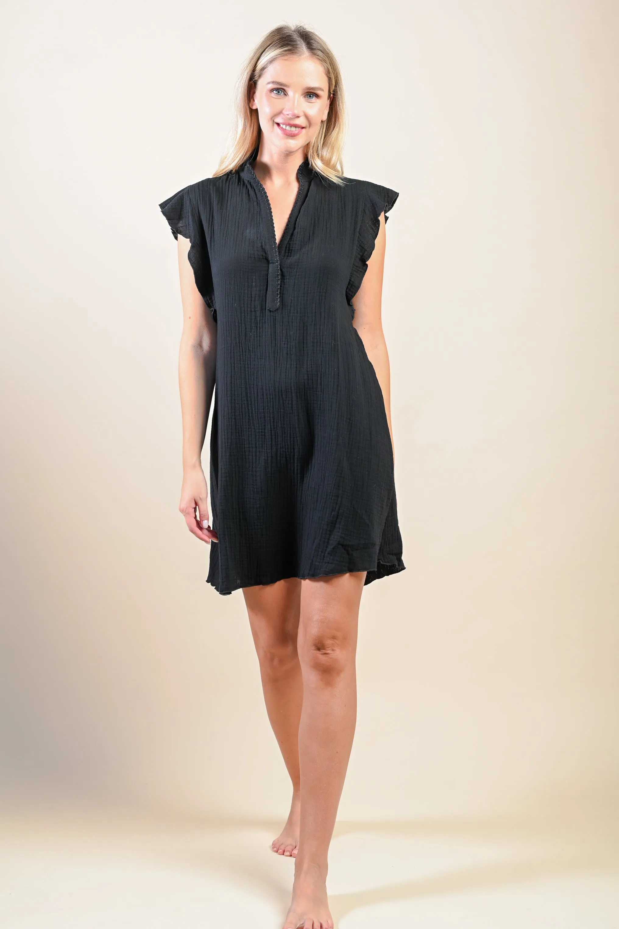 Como Dress - Black sold by Sitano