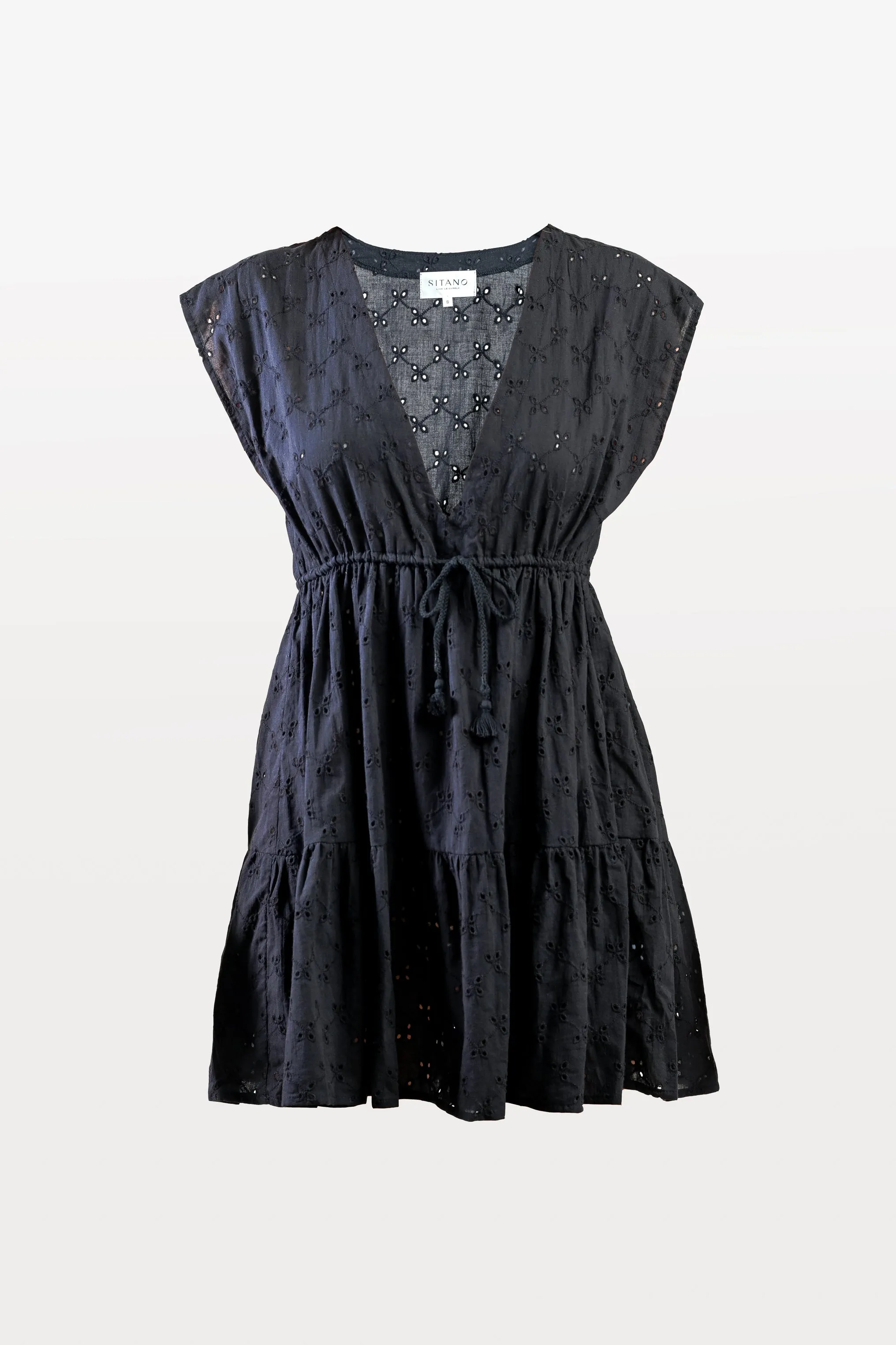 Ravello Dress - Black - FINAL SALE sold by Sitano product image thumbnail 4