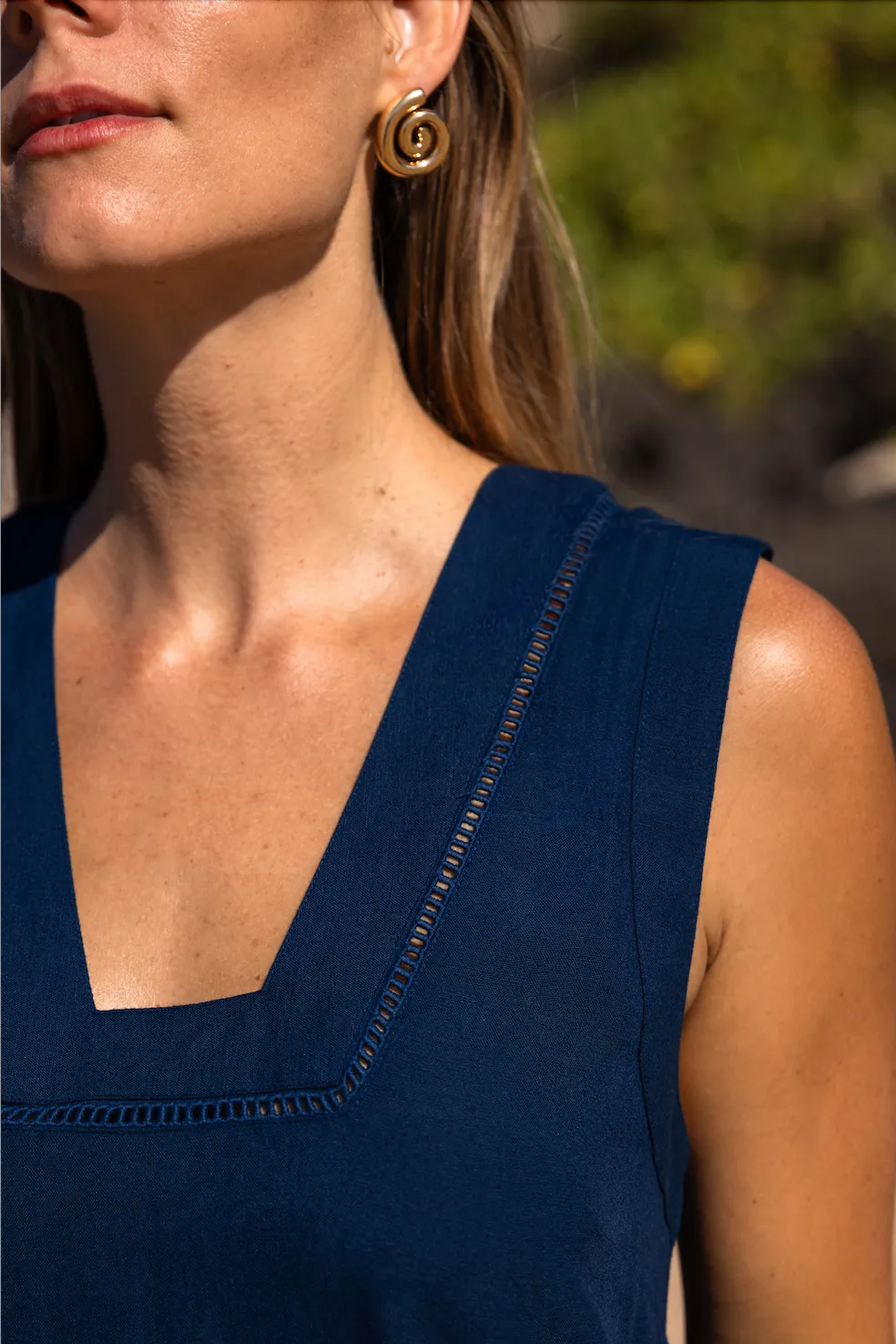 Grotta Midi Dress - Navy sold by Sitano product image thumbnail 3