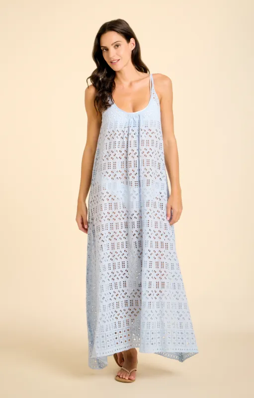 Dunmore Dress - Light Blue sold by Sitano