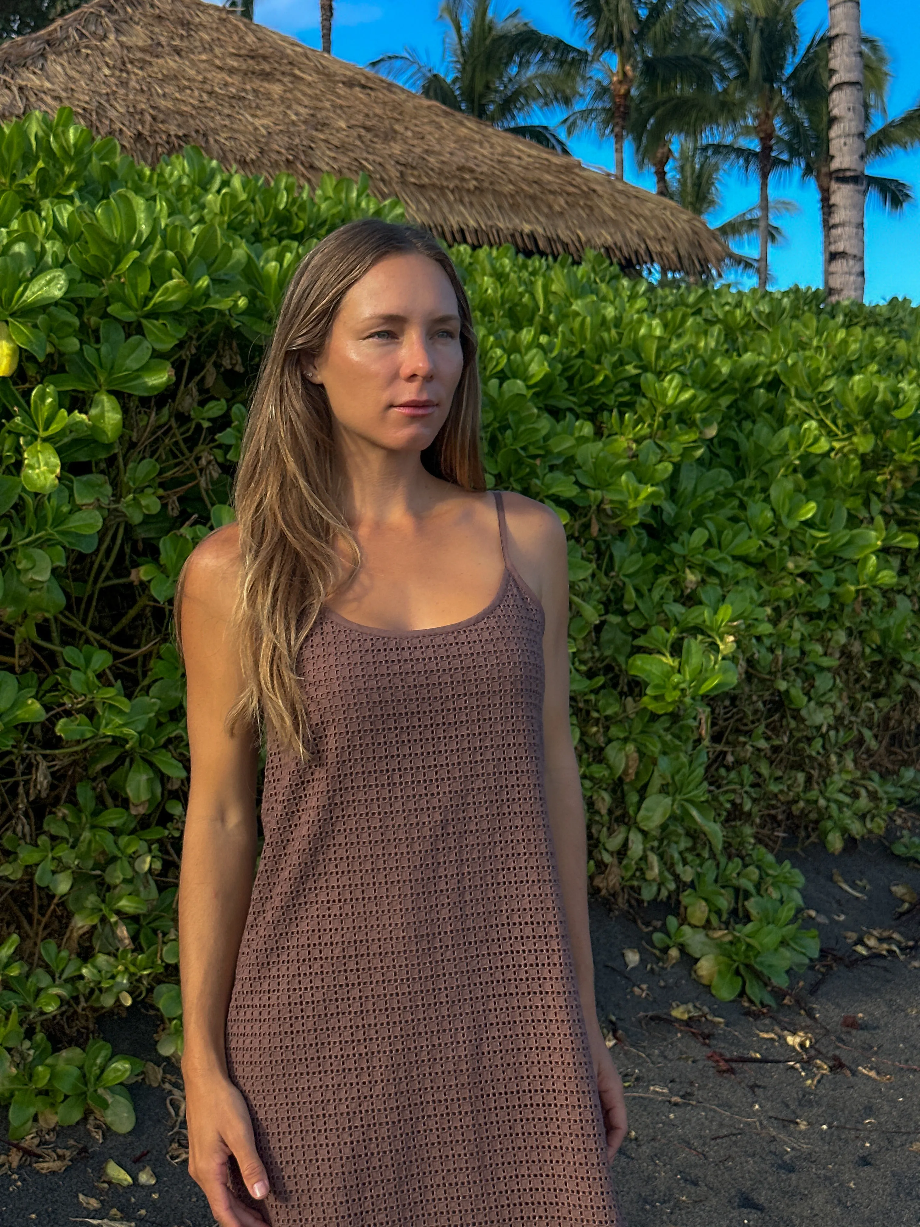 Figo Tank Dress - Brown sold by Sitano product image thumbnail 4