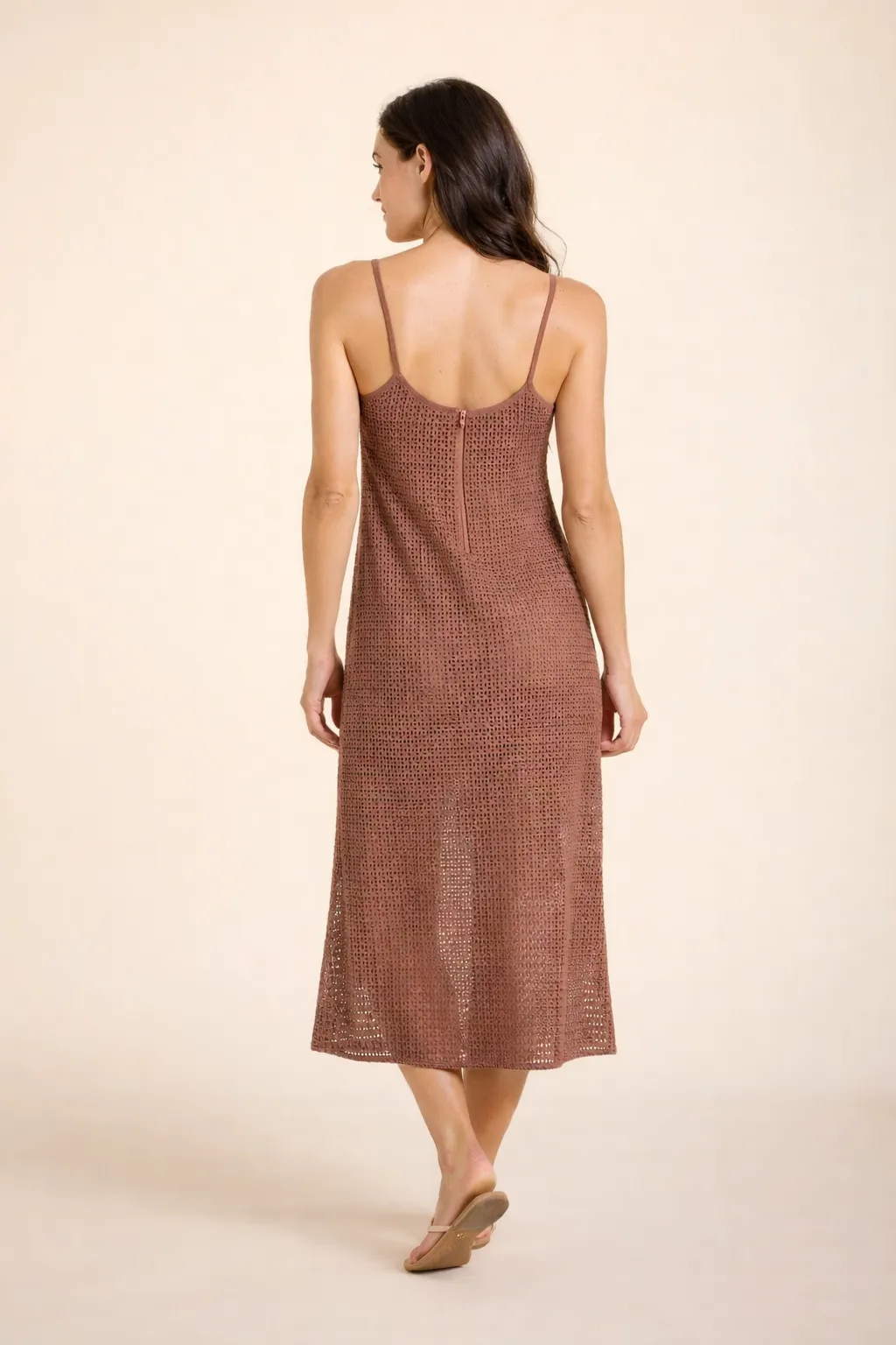 Figo Tank Dress - Brown sold by Sitano product image thumbnail 2