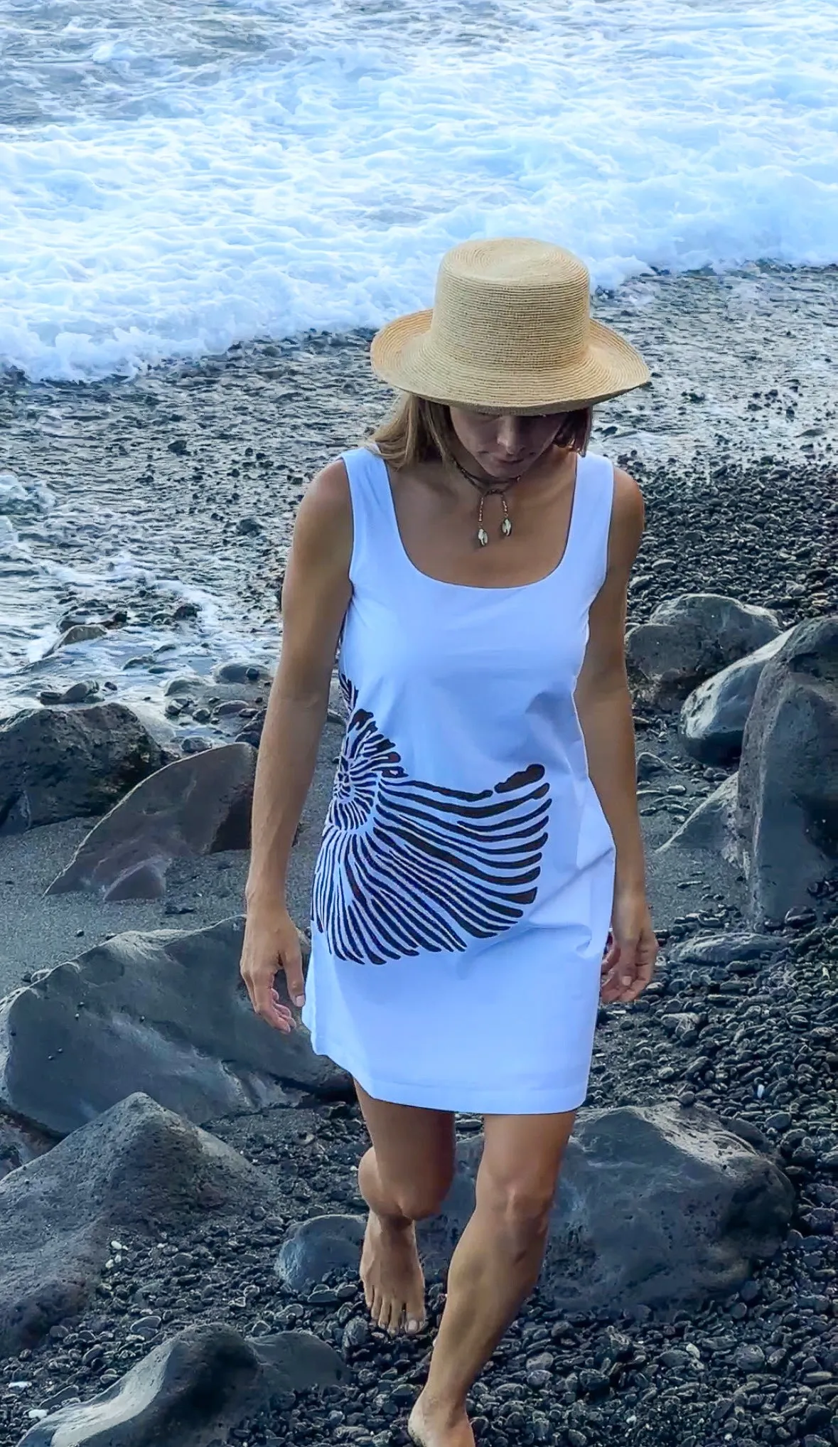 Shellona Mini Dress - White sold by Sitano product image thumbnail 4