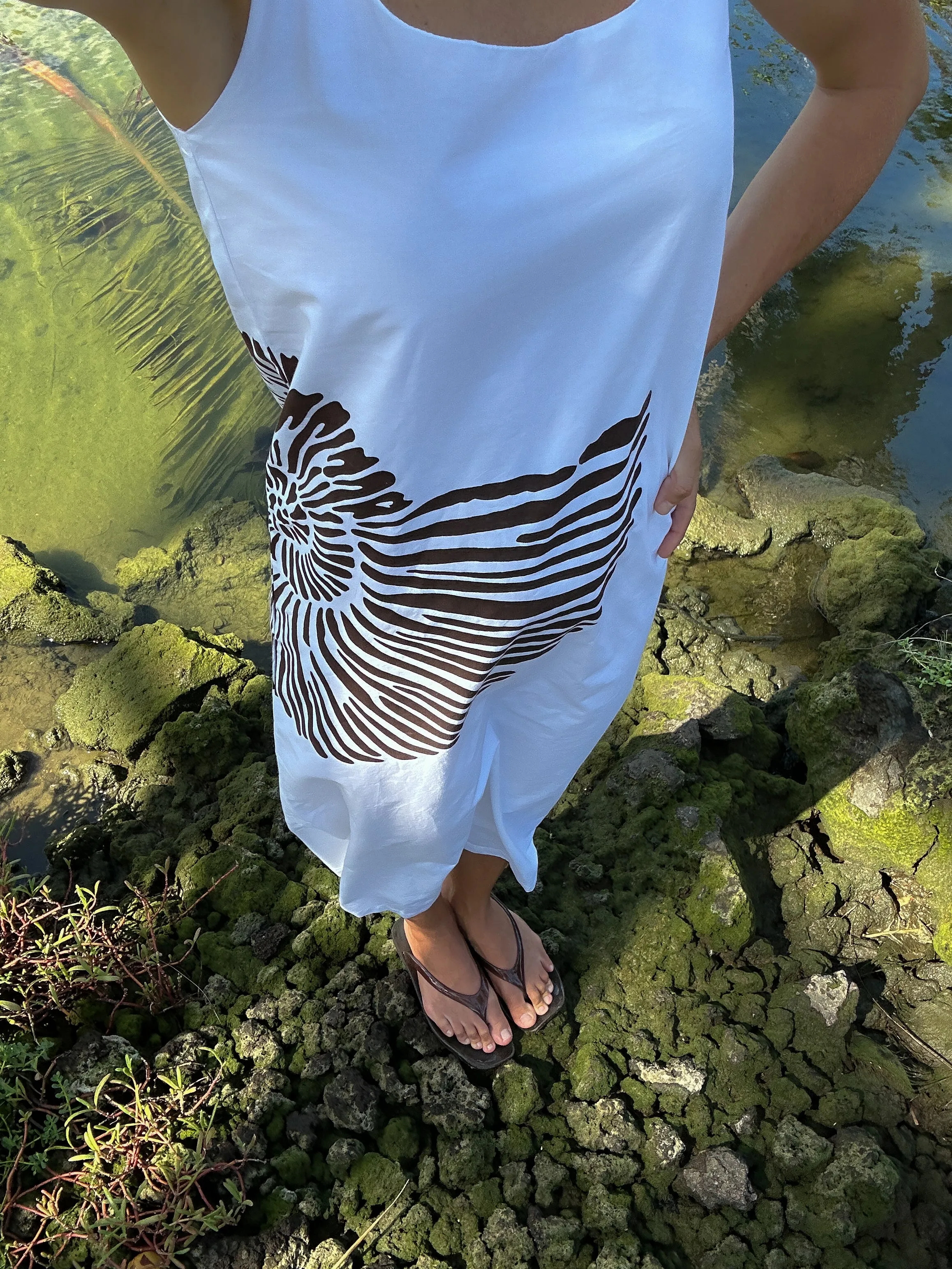 Shellona Maxi Dress - White sold by Sitano product image thumbnail 4