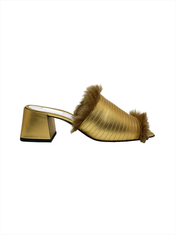 faux mink slide sold by Suzanne Rae