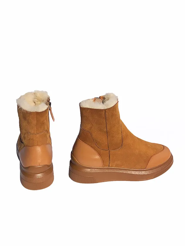shearling sneaker boot sold by Suzanne Rae product image thumbnail 3