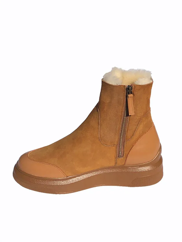 shearling sneaker boot sold by Suzanne Rae product image thumbnail 5