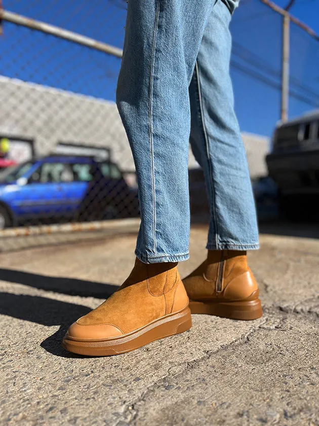 shearling sneaker boot sold by Suzanne Rae product image thumbnail 4