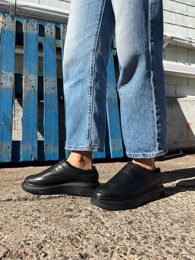 shearling clog sneaker sold by Suzanne Rae product image thumbnail 2