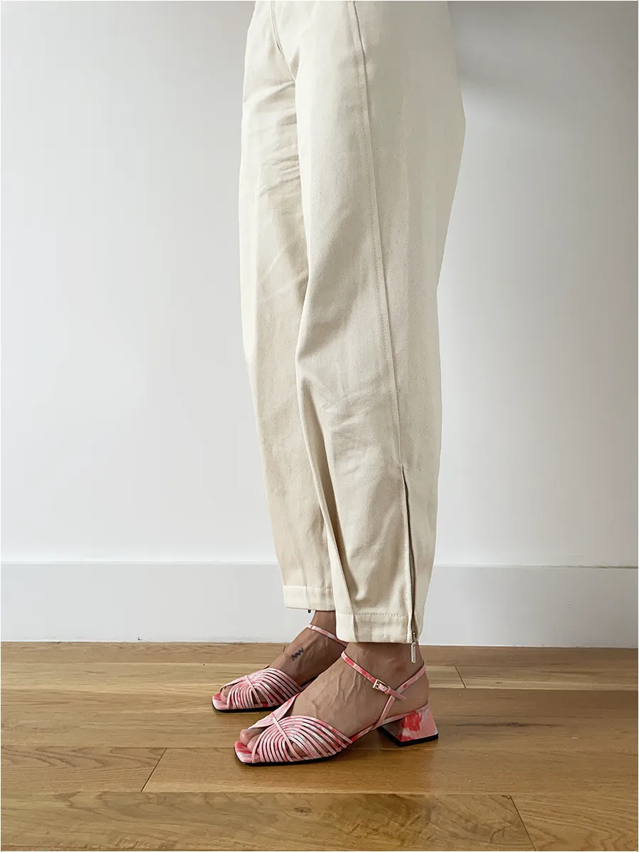 rose low 70s sandal sold by Suzanne Rae product image thumbnail 4