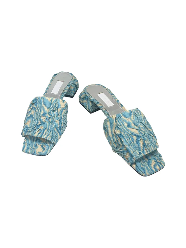 plissé slide sold by Suzanne Rae product image thumbnail 3