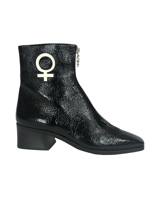 feminist welt sole boot sold by Suzanne Rae