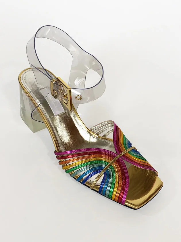 rainbow high 70s sandal sold by Suzanne Rae product image thumbnail 4