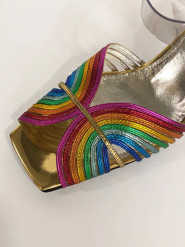rainbow high 70s sandal sold by Suzanne Rae product image thumbnail 2