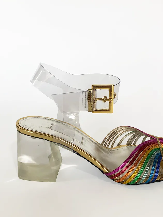 rainbow high 70s sandal sold by Suzanne Rae product image thumbnail 5