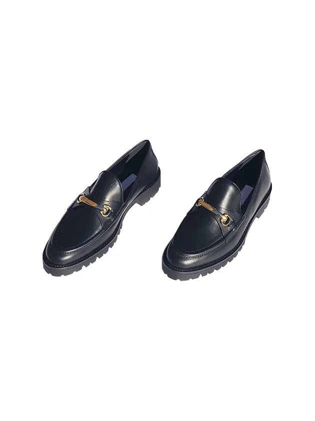 lug sole loafer sold by Suzanne Rae product image thumbnail 5
