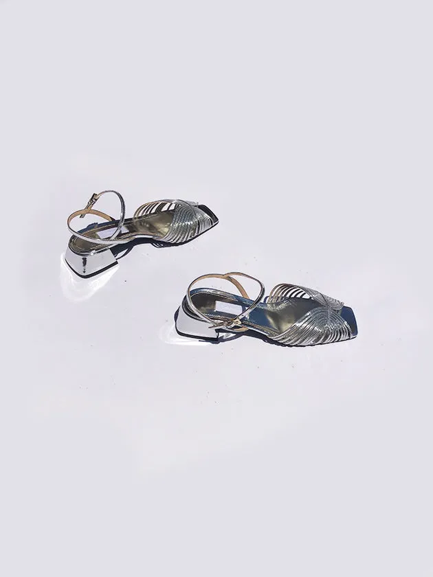 70s low sandal sold by Suzanne Rae product image thumbnail 4