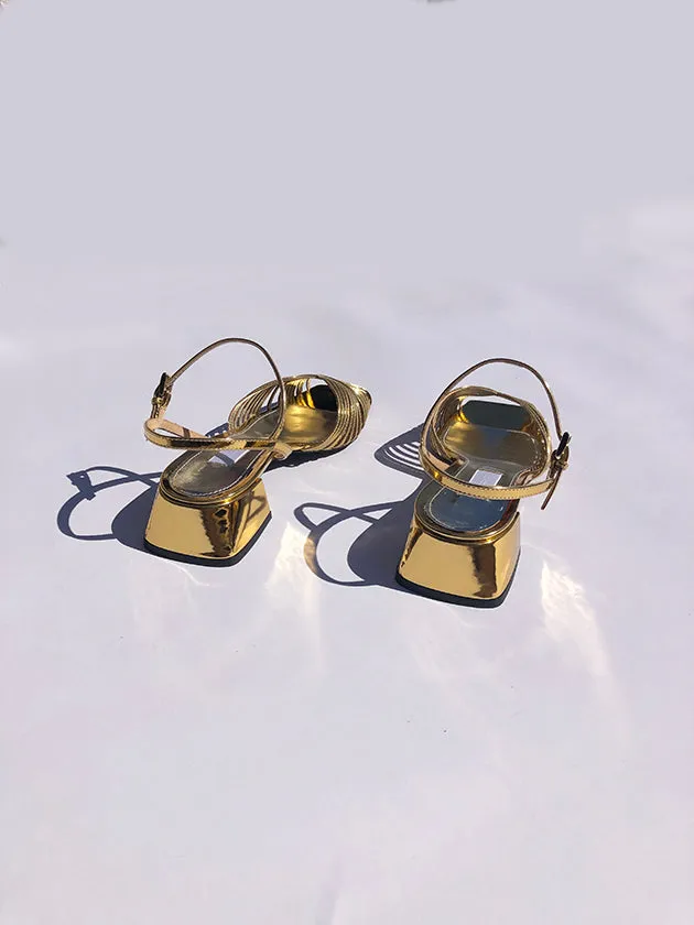 70s low sandal sold by Suzanne Rae product image thumbnail 5