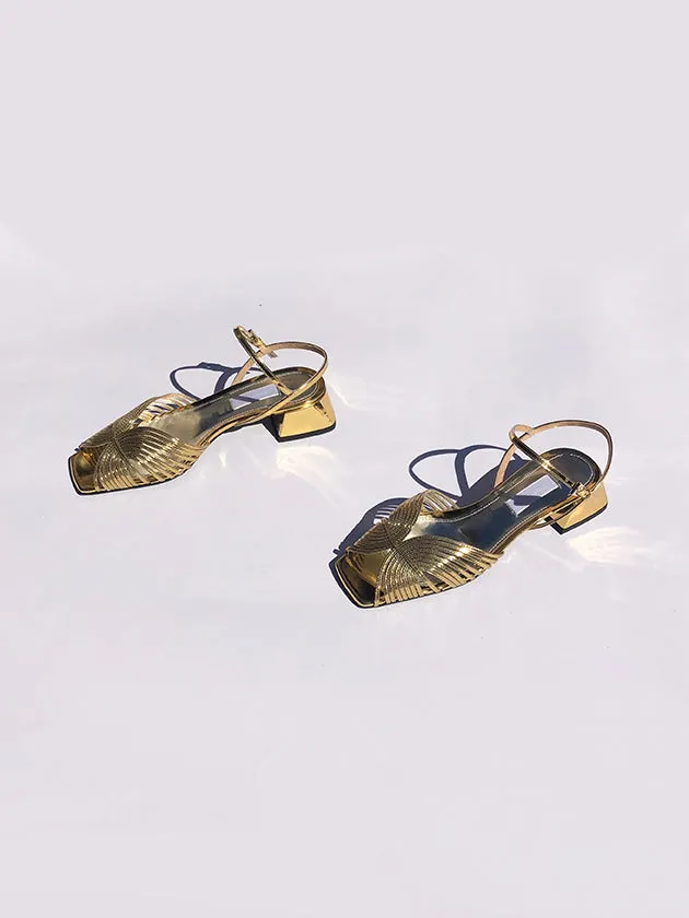 70s low sandal sold by Suzanne Rae product image thumbnail 2