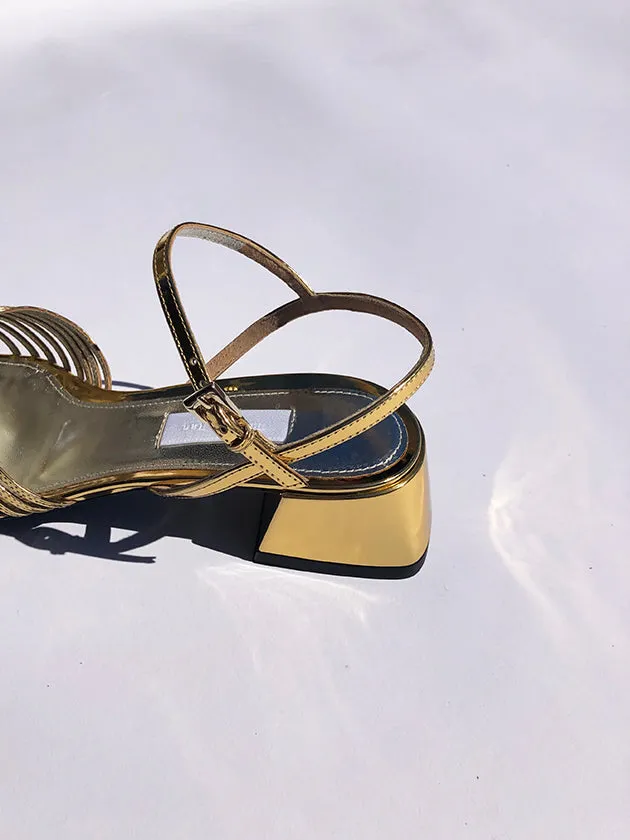 70s low sandal sold by Suzanne Rae product image thumbnail 4