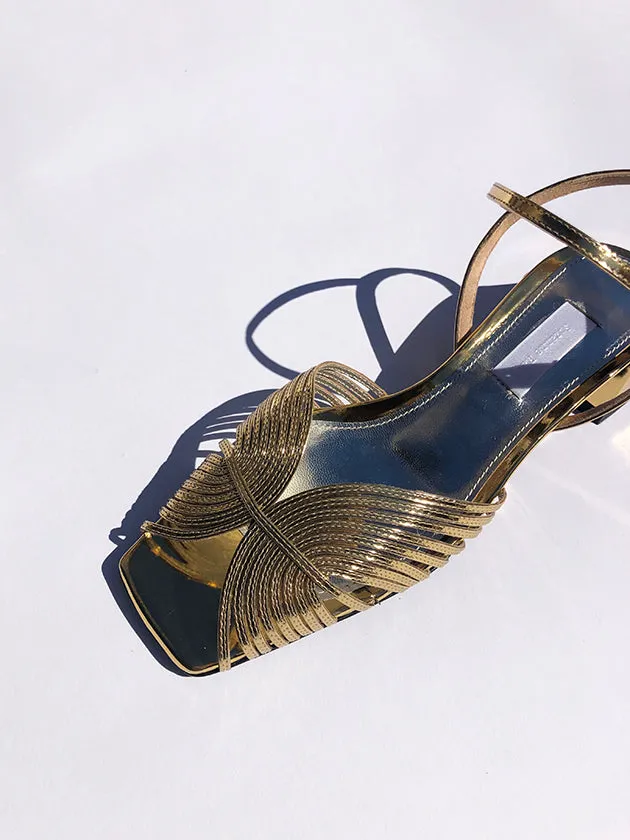70s low sandal sold by Suzanne Rae product image thumbnail 3