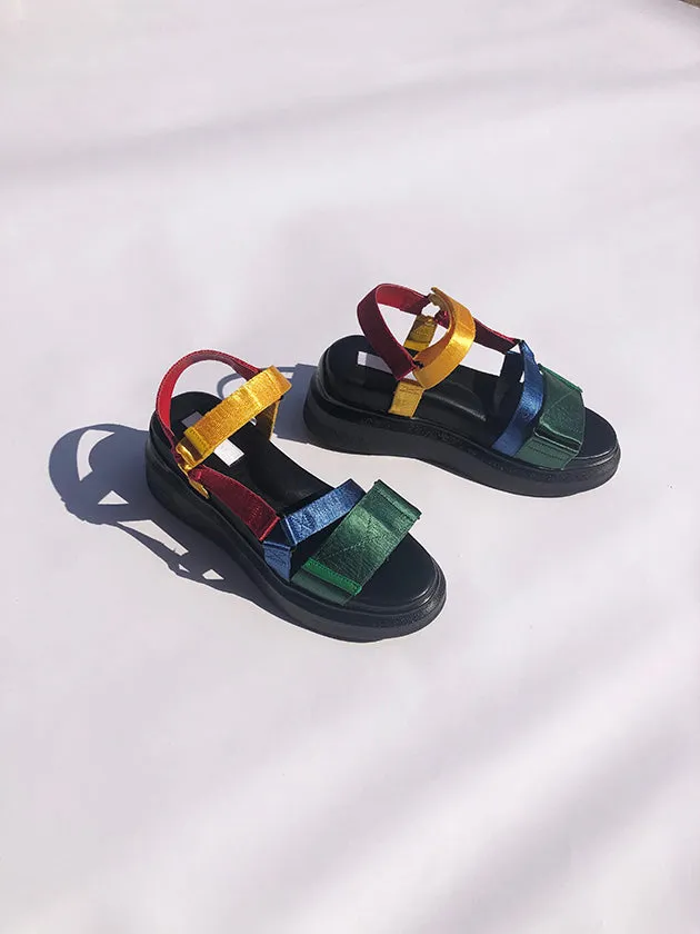 velcro sandal sold by Suzanne Rae