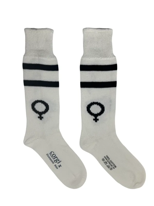 Corgi x SR cotton socks sold by Suzanne Rae