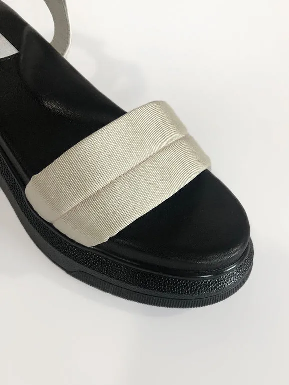 buckle velcro sandal sold by Suzanne Rae product image thumbnail 4