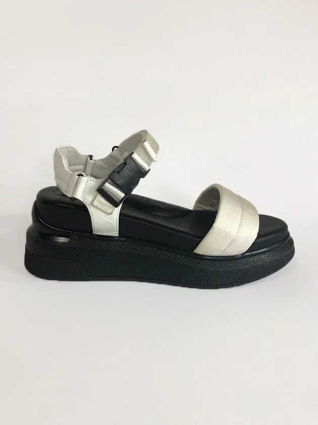 buckle velcro sandal sold by Suzanne Rae
