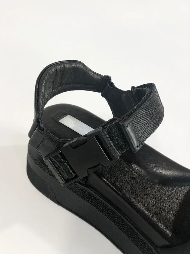 buckle velcro sandal sold by Suzanne Rae product image thumbnail 4