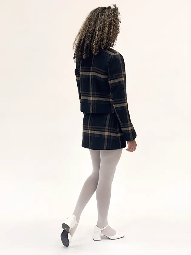 cropped snap jacket sold by Suzanne Rae product image thumbnail 5