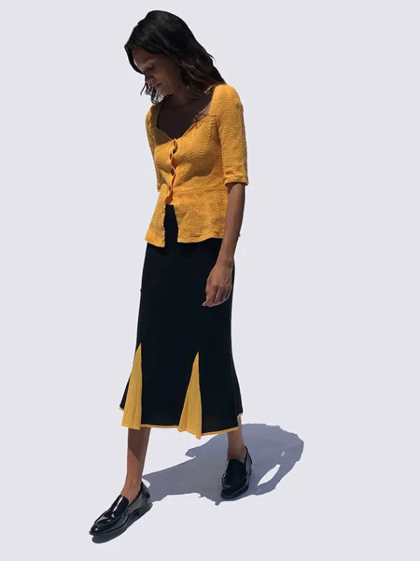 knit skirt made by Suzanne Rae
