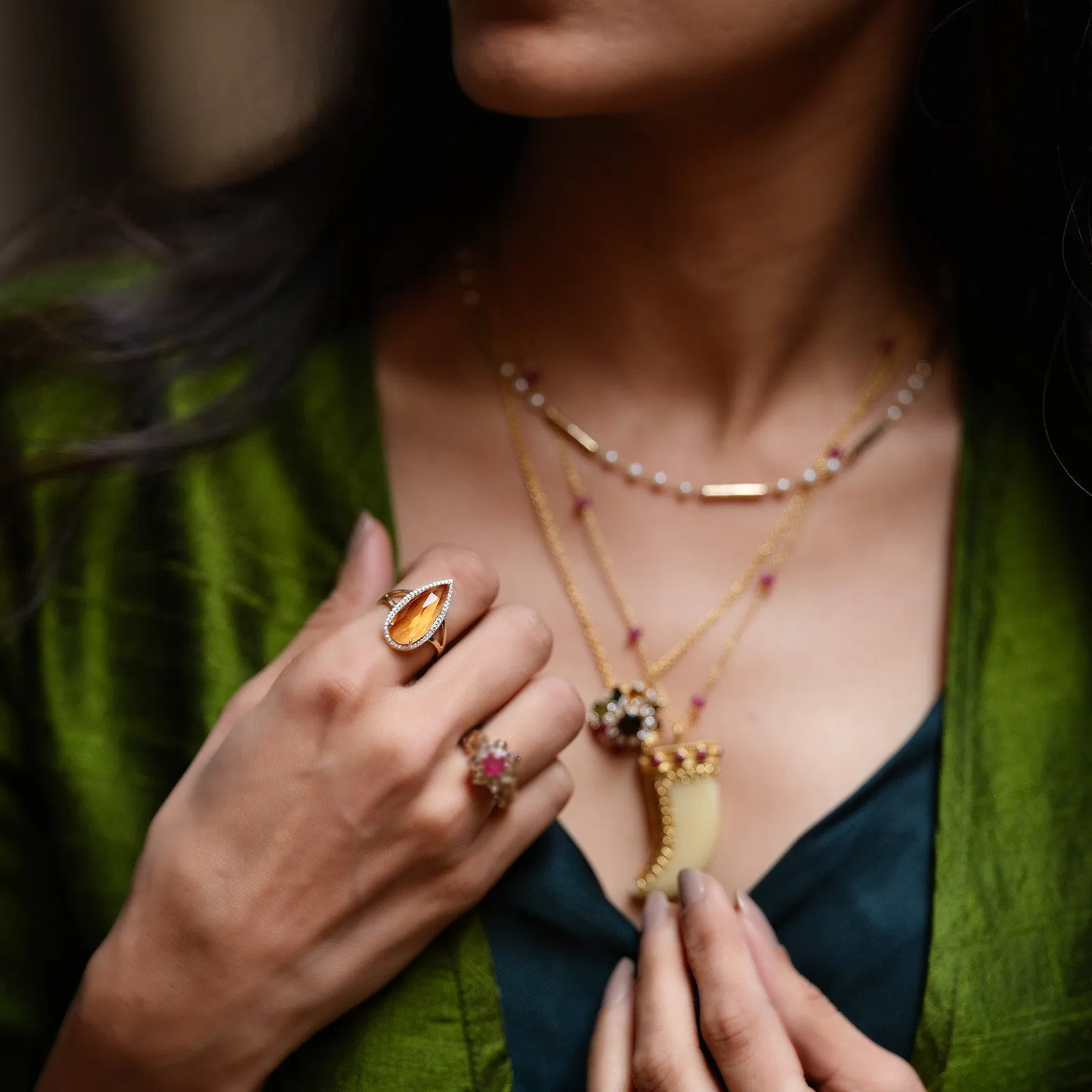 Venus Citrine Ring sold by Vibe With Moi product image thumbnail 2