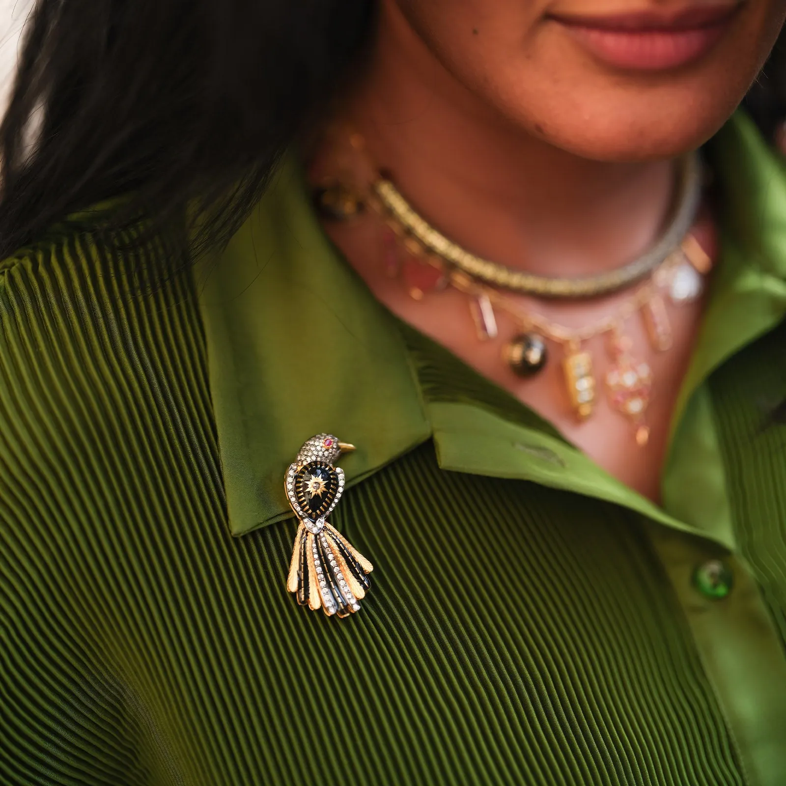 Joya Brooch and Pendant sold by Vibe With Moi product image thumbnail 2
