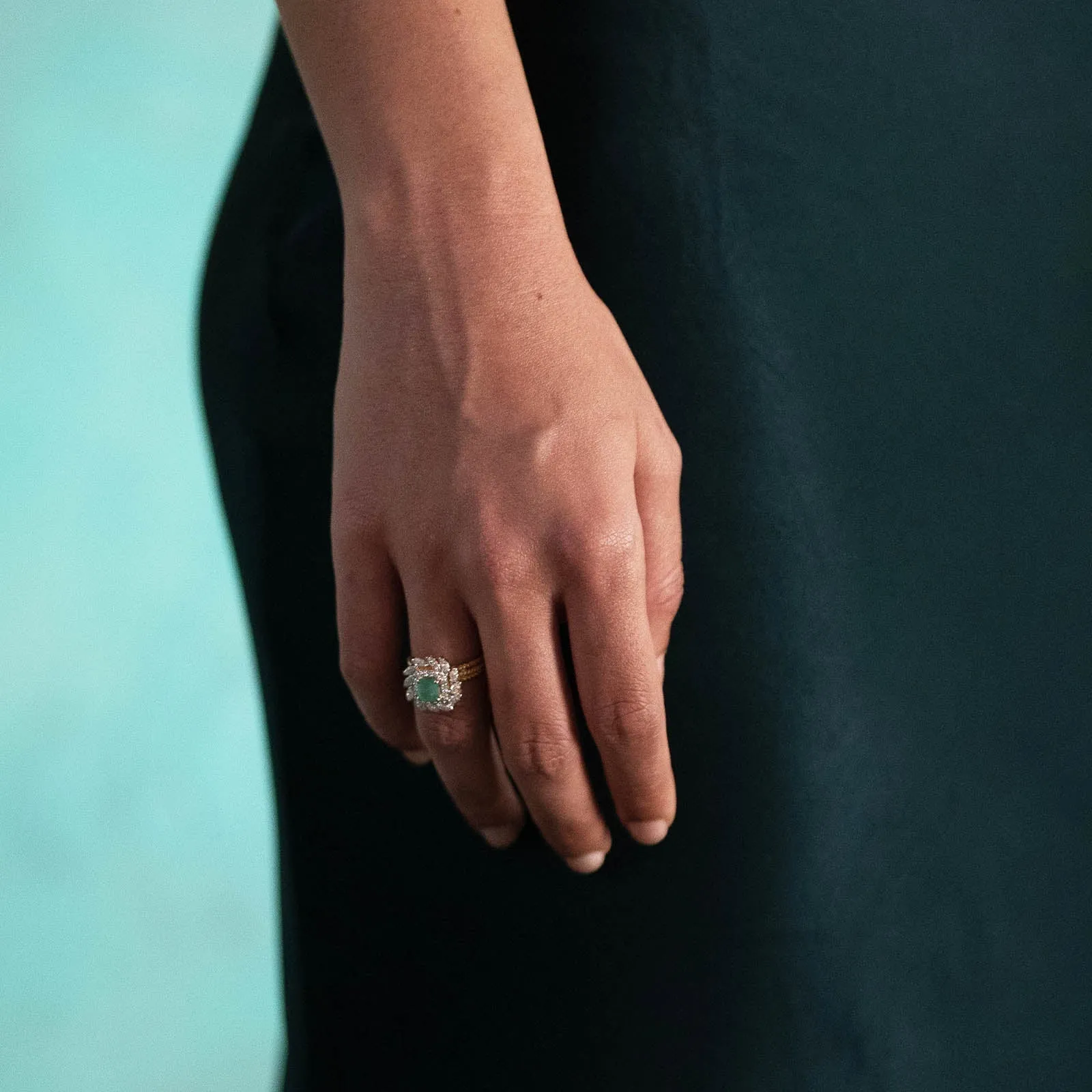 Eden Emerald Ring sold by Vibe With Moi product image thumbnail 2