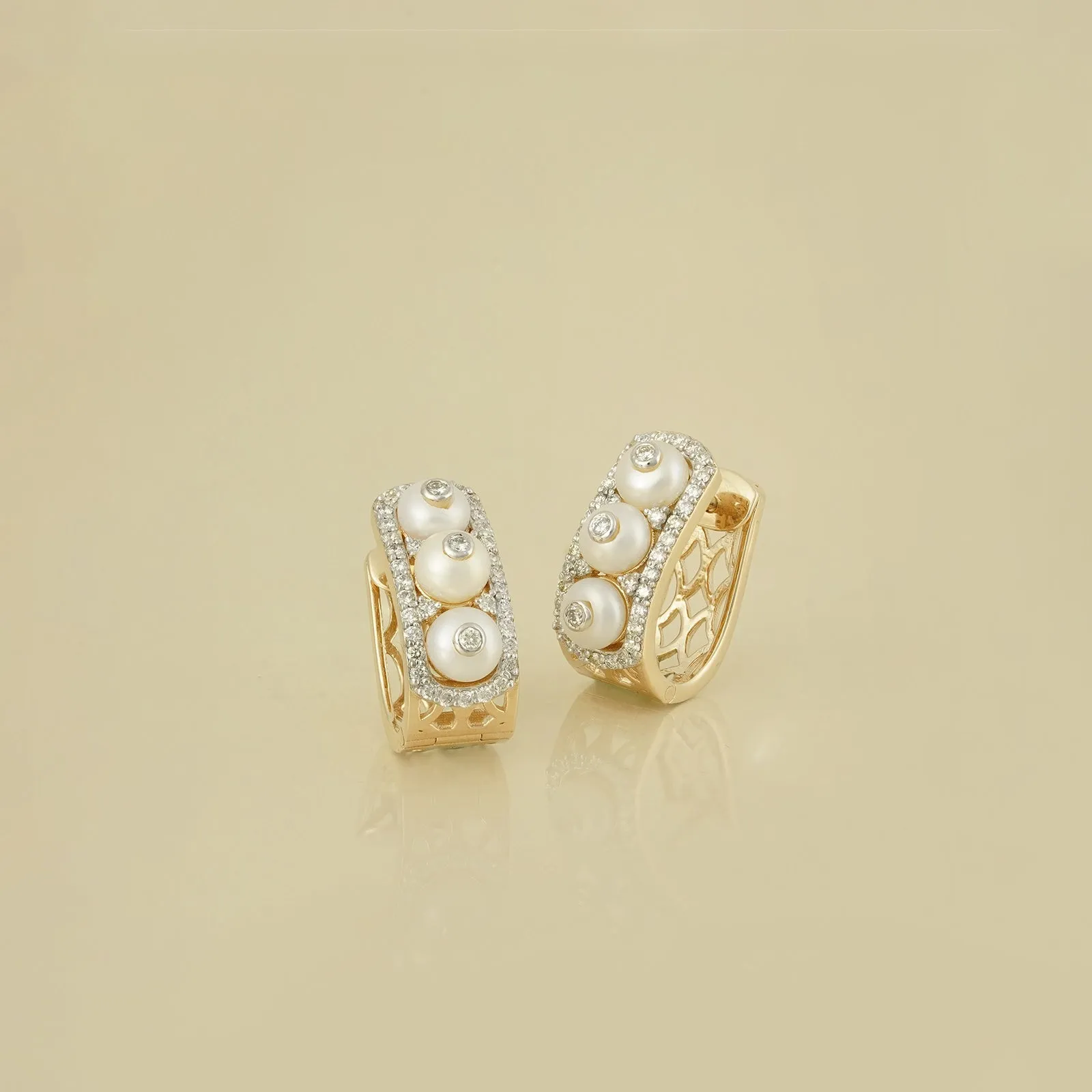 Chicago Mini Hoop Earrings sold by Vibe With Moi product image thumbnail 2