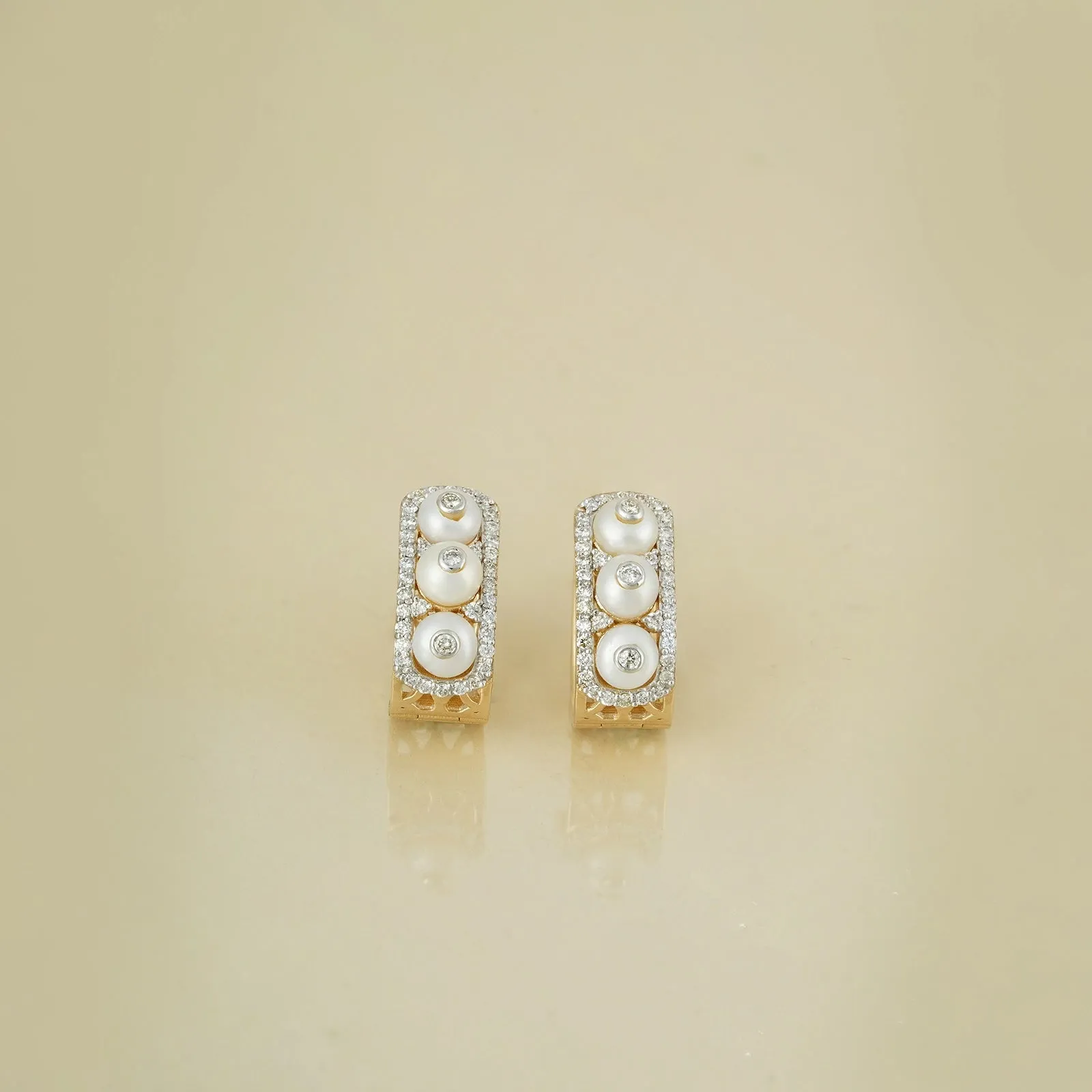 Chicago Mini Hoop Earrings sold by Vibe With Moi product image thumbnail 5