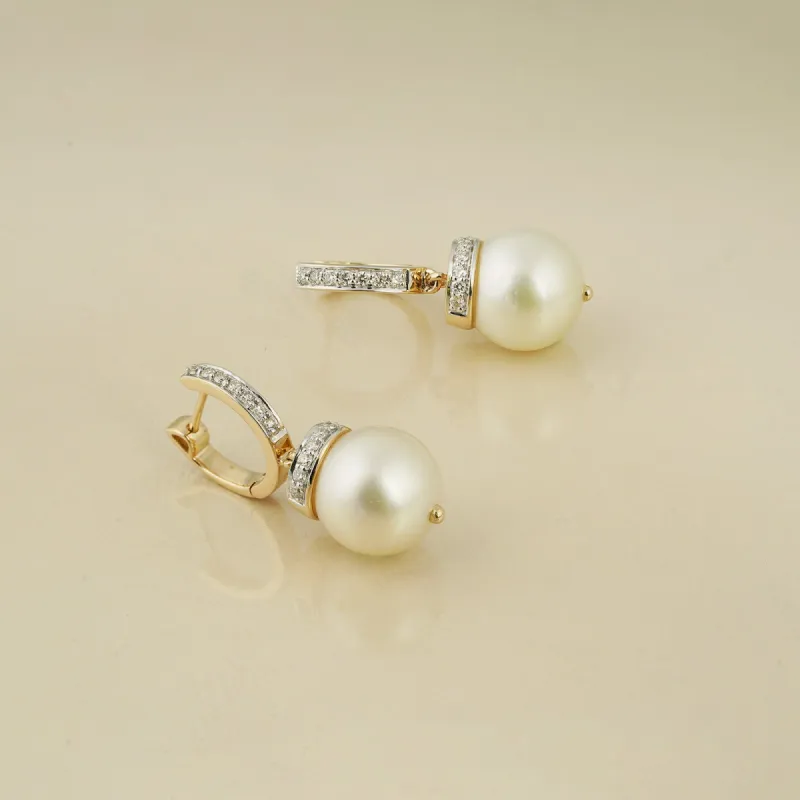 June South Sea Pearl Earrings sold by Vibe With Moi