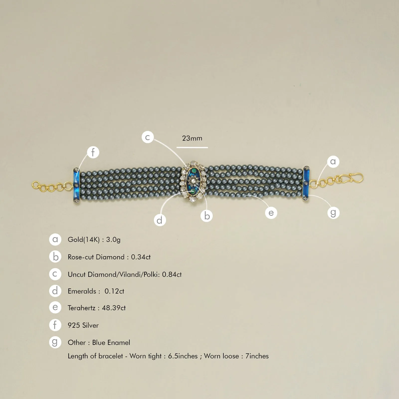 Thea Bracelet sold by Vibe With Moi product image thumbnail 4